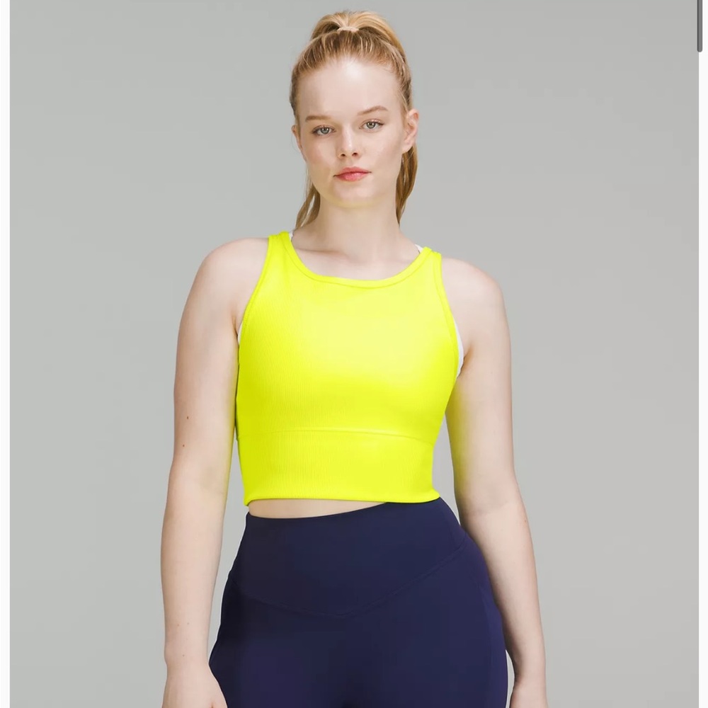 Lululemon Power Pivot Ribbed Tank